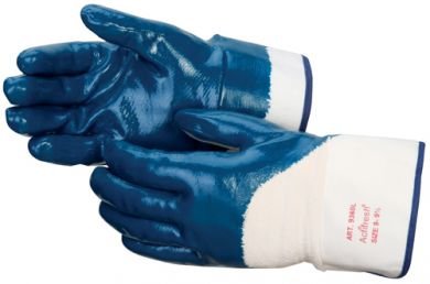 Liberty Chemical Resistant Gloves, Palm Coated - Safety Cuff, (9360SP)