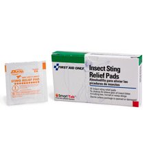 First Aid Only Insect Sting Relief Pads, (A301)