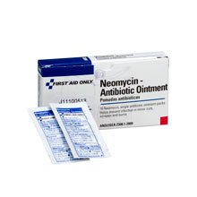 First Aid Only Neomycin Single Antibiotic Ointment Pack, (A4003)