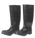 Black 16 Inch PCVC Boots with Steel Toe, (1551)