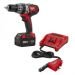 Milwaukee M18 Cordless Lithium-Ion 1/2 Inch Hammer Drill/Driver Kit with AC/DC Charger, (2602-22DC)