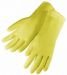 Liberty Yellow Chemical Resistant Gloves, Flock Lined, Rolled Cuff, Pair Packed, (2874SL)