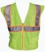 High Visibility Class 2 Solid Fabric Surveyor's Safety Vest, (302-MAP)