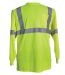 High Visibility Class 3 Long Sleeve Polyester T-Shirt, (313-1300)