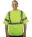 High Visibility Class 3 X Back Wicking Polyester T-Shirt, (313-1400)