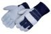 Liberty Regular Shoulder Leather Gloves with Denim Back and Cuff, (3276)