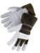 Liberty Shoulder Leather Gloves with  Reinforced Palm, Denim Back and Cuff, (3286)