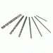 Milwaukee 7 Piece 3-Flat Secure-Grip Hammer Drill Bit Set, (48-20-8857)
