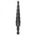 Milwaukee Step Drill Bit, 6 Hole, 3/16 Inch to 1/2 Inch by 1/16 Inch, (48-89-8955)