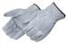 Liberty Pearl Grey Split Cowhide Leather Gloves, (8247)