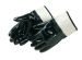 Liberty Safety Cuff Smooth Finish Black Neoprene Chemical Resistant Gloves, (9560)
