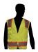 Fluorescent Green Safety Vest, (C16012G)
