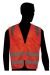 Orange Class 2 Safety Vest, (C16022F)