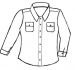 Fire Resistant Shirts, Button Front, 2 Pocket Style, (625-FR9B-MB)