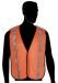 Orange Safety Vest with Silver Stripes, (N16001F)