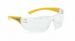Bolle Slam High Visibility Safety Glasses, (SLAHIVI)