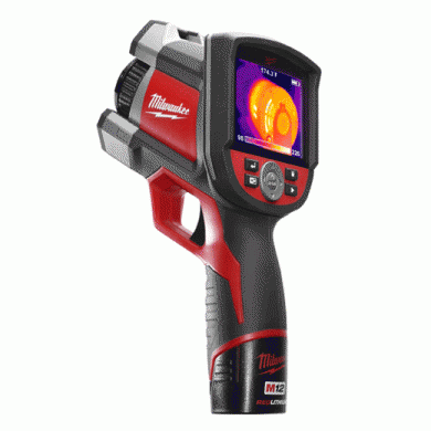 Milwaukee M12 160 X 120 Thermal Imager (NIST) Kit, (2260-21NST)