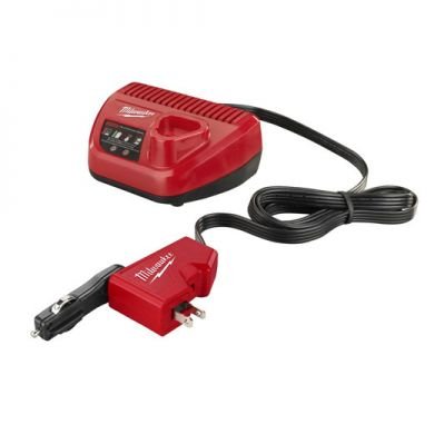 Milwaukee M12 Lithium-Ion AC/DC Wall and Vehicle Charger, (2510-20)