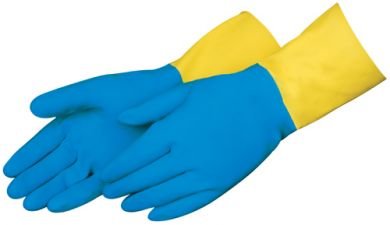 Liberty Neoprene/Latex Chemical Resistant Gloves, Flock Lined, (2570)
