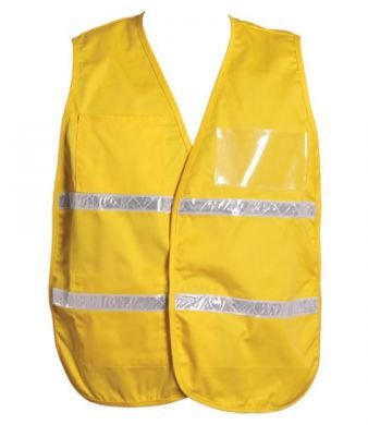 High Visibility Non-ANSI Incident Command Safety Vest, (300-1510)