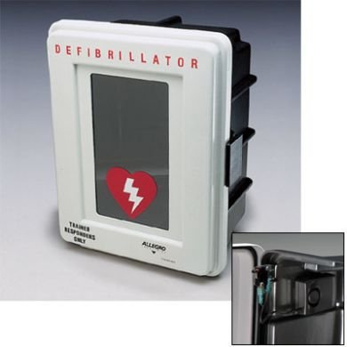 Allegro Plastic Defibrillator Wall Case with Alarm, (4400-DA)