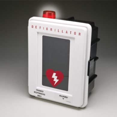 Allegro Plastic Defibrillator Wall Case with Strobe, (4400-DS)