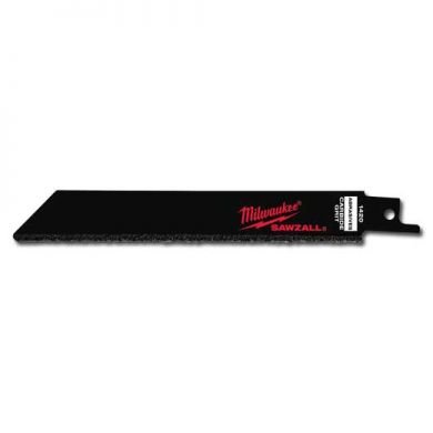 Milwaukee 6 Inch Carbide Grit SAWZALL Blade, 3 Pack, (48-00-1420)