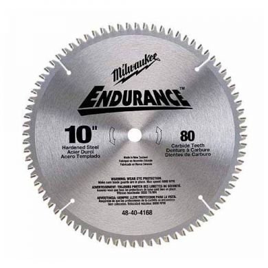 Milwaukee 10 Inch 60 Carbide Teeth Circular Saw Blade, (48-40-4164)