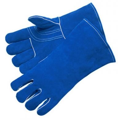 Liberty Premium Select Shoulder Leather Welder Gloves with Reinforced Thumb, (7354)