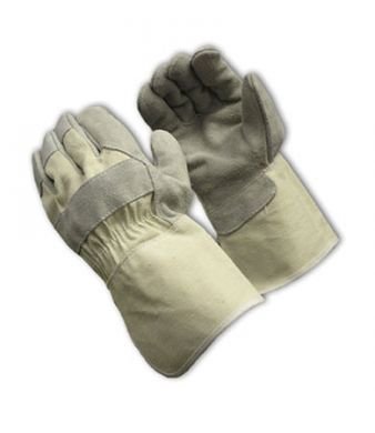 PIP Bronze Series, Lauderable Split Leather Palm Gloves with Gauntlet Cuffs, (82-7683D)