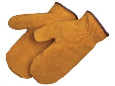 Liberty Pile Lined, Split Cowhide Leather Mittens, (8355)
