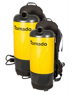 Tornado Pac-Vac 6 Quart Aircomfort Backpack Vacuum, (93012)