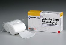 First Aid Only Conforming Gauze Roll Bandage, (B204)