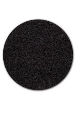 Powr-Flite Black Stripping Floor Machine Pads, (BK0513)