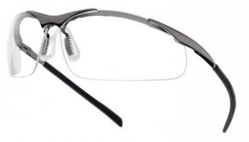 Bolle Contour Metal Safety Glasses, (CONTMPSI)
