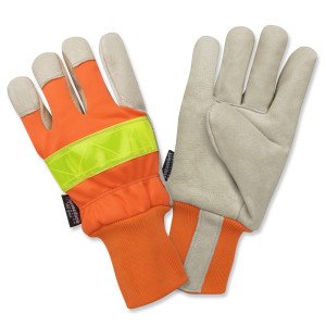 Cordova Pigskin Leather High Visibility Gloves, (F8760)