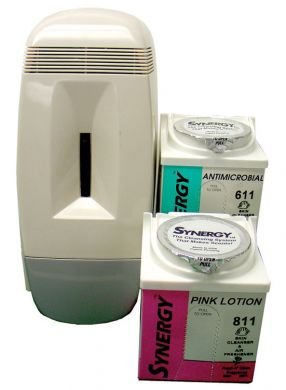 Synergy Soap and Air Freshener Dual Dispenser, (6-6 / 6-SYNCAB)