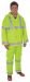 PVC Polyester 3 Piece Lime Green Rainsuit, (1260HIVIZ)