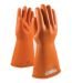 NOVAX Class 1 Electrical Rated Rubber Insulating Gloves, Unlined, (147-1-14)