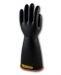 NOVAX Class 2 Electrical Rated Rubber Insulating Gloves, Unlined, (155-2-14)