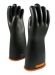 NOVAX Class 4 Electrical Rated Rubber Insulating Gloves, Unlined, (155-4-16)