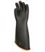 NOVAX Class 3 Electrical Rated Rubber Insulating Gloves, Unlined, (158-3-18)