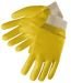 Liberty Smooth Finish Yellow PVC Knit Wrist - Jersey Lined Chemical Resistant Gloves, (2331JL)