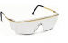 Safety Glasses with Side Shields, Bouton Optical 2600 Pinnacle I, Clear One Piece Anti-Fog Lens, (250-2634-000)