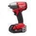 Milwaukee M18 FUEL 3/8 Inch Impact Wrench Kit with Friction Ring - CT Batteries, (2654-22CT)