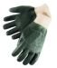 Liberty Sandy Finish Green PVC Knit Wrist - Jersey Lined Chemical Resistant Gloves, (2731)