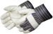 Liberty Quality Grain Cowhide Leather Gloves with 2 1/2 Inch Rubberized Cuff, (3120)