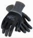 G-Tek Air Force, Black Air-Infused PVC Coated Seamless Gloves, (32-747)