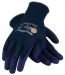 MaxiFlex Elite by ATG, Blue Micro-Foam Coated Seamless Gloves, Lined, (34-244)