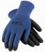 G-Tek AG, Black Nitrile Coated Seamless Gloves with MicroSurface Grip, Lined, (34-500)